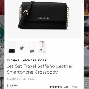 Michael Kors Jet Set smartphone crossbody